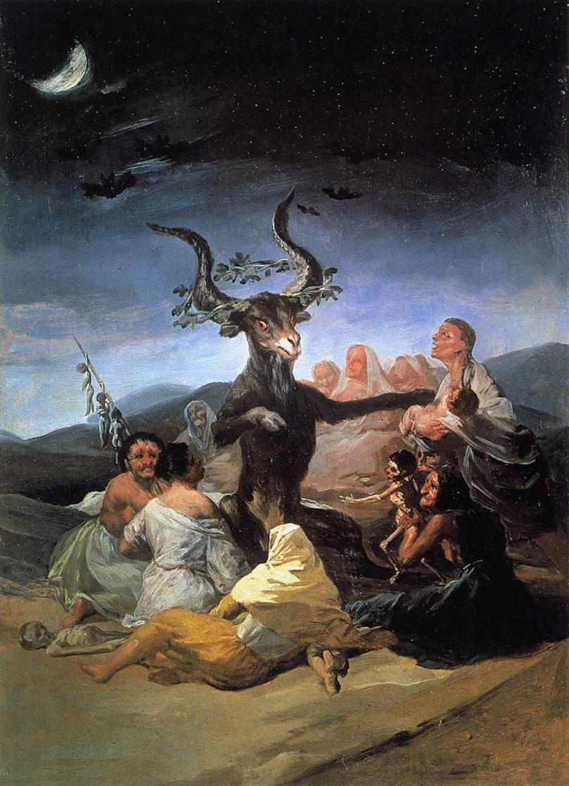Francisco de Goya y Lucientes - Sabba delle streghe, Museo Lázaro Galdiano, Madrid